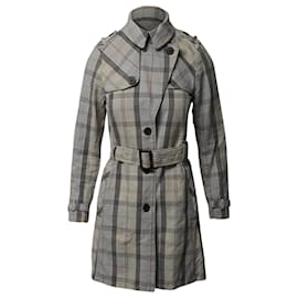 Barbour-Trench Barbour Tartan in cotone Multicolor-Altro