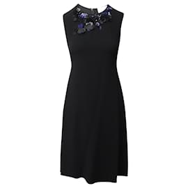 3.1 Phillip Lim-3.1 Vestido sem mangas embelezado Phillip Lim em viscose preta-Preto