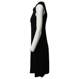 3.1 Phillip Lim-3.1 Phillip Lim Embellished Sleeveless Dress in Black Viscose-Black
