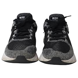 Nike-Nike React Infinity Flyknit em malha de nylon Oreo branco preto-Preto