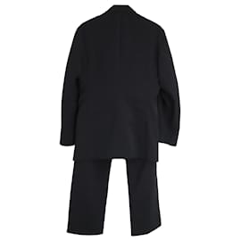 Issey Miyake-Issey Miyake Anzuggröße aus schwarzem Polyester-Schwarz