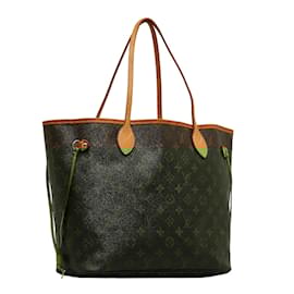 Louis Vuitton-Monogram Neverfull MM M40156-Brown