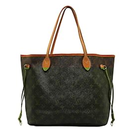 Louis Vuitton-Monogram Neverfull MM M40156-Brown