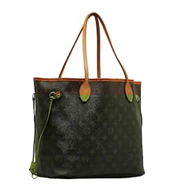 Louis Vuitton-Monogram Neverfull MM M40156-Brown