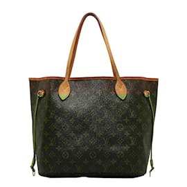 Louis Vuitton-Monogram Neverfull MM M40156-Brown