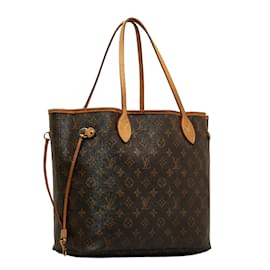 Louis Vuitton-Monogram Neverfull MM M40156-Brown