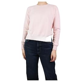 Alexandra Golovanoff-Pale pink crewneck sweater - size M-Pink