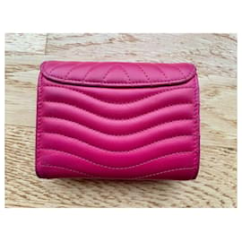Louis Vuitton-Freesien-Geldbörse „New Wave“ von Louis Vuitton-Pink