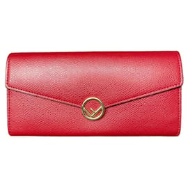 Fendi Purses, wallets, cases Dark red