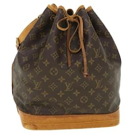 Louis Vuitton-LOUIS VUITTON Monogram Noe Shoulder Bag M42224 LV Auth 54643-Monogram