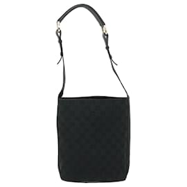 Gucci-gucci GG Canvas Shoulder Bag black 001 4286 Auth ep1868-Black