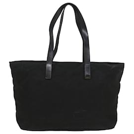 Prada-PRADA Tote Bag Nylon Black Auth ep1906-Black