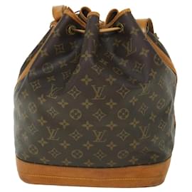 Louis Vuitton-LOUIS VUITTON Monogram Noe Shoulder Bag M42224 LV Auth 54313-Monogram