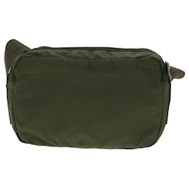 Prada-PRADA Shoulder Bag Nylon Green Auth 54188-Green
