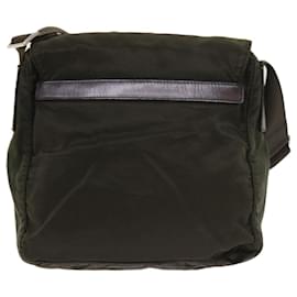 Prada-PRADA Shoulder Bag Nylon Khaki Auth ar10297-Khaki