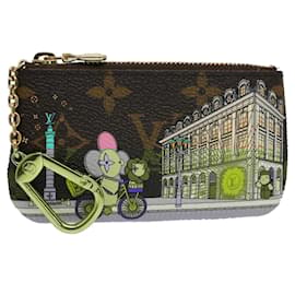 Louis Vuitton-LOUIS VUITTON Monogram Vivienne Pochette Cles Coin Purse M81639 LV Auth 54164-Monogram