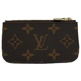 Louis Vuitton-LOUIS VUITTON Monogram Vivienne Pochette Cles Coin Purse M81639 LV Auth 54164-Monogram