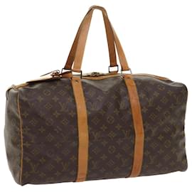 Louis Vuitton-Louis Vuitton Monogram Sac Souple 45 Boston Bag M41624 LV Auth ar10325-Monogram