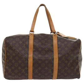 Louis Vuitton-Louis Vuitton Monogram Sac Souple 45 Boston Bag M41624 LV Auth ar10325-Monogram