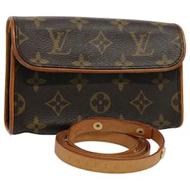 Louis Vuitton-LOUIS VUITTON Monogram Pochette Florentine Waist bag M51855 LV Auth ar10381b-Monogram