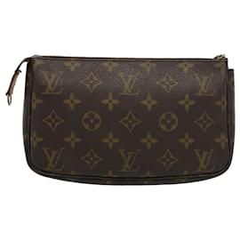 Louis Vuitton-LOUIS VUITTON Monogramm Pochette Accessoires Tasche M.51980 LV Auth 54194-Monogramm