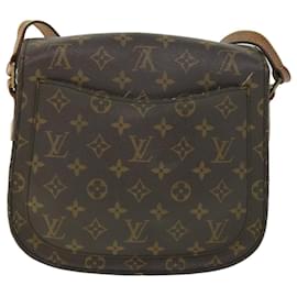 Louis Vuitton-LOUIS VUITTON Monogram Saint Cloud GM Shoulder Bag M51242 LV Auth 55030-Monogram