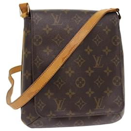 Louis Vuitton-LOUIS VUITTON Monogram Musette Salsa Long Shoulder Bag M51387 LV Auth 54159-Monogram
