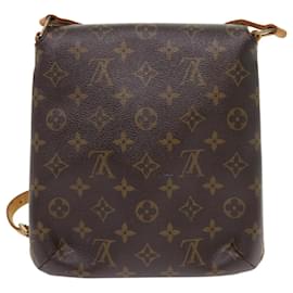 Louis Vuitton-LOUIS VUITTON Monogram Musette Salsa Long Shoulder Bag M51387 LV Auth 54159-Monogram