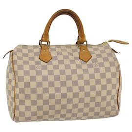 Louis Vuitton-Louis Vuitton Damier Azur Speedy 30 Hand Bag N41533 Auth LV 54650-Autre