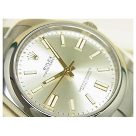 Rolex-Rolex Oyster Perpetual 41 silver 124300 Mens-Silvery