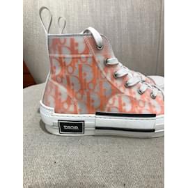 Dior-DIOR  Trainers T.eu 37 cloth-White