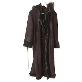 Autre Marque DANIEL BENJAMIN Coats T.FR 38 Fur Brown