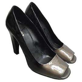 Prada-PRADA  Heels T.eu 38.5 Patent leather-Black