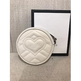 Gucci-Borse GUCCI, portafogli e astucci T.  Leather-Bianco