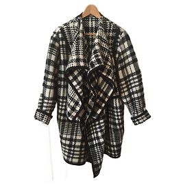 Stella Mc Cartney STELLA MCCARTNEY Coats T.IT 38 Wool Black