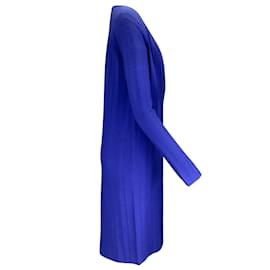 Autre Marque-St. John Bleu Royal 2020 Cardigan long en tricot de viscose-Bleu
