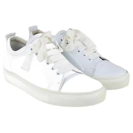 Lanvin-DBB blanco1 zapatillas bajas-Blanco