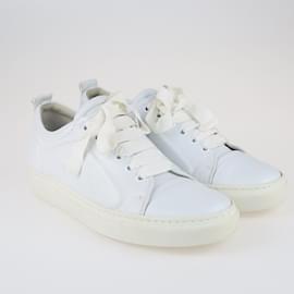 Lanvin-DBB blanco1 zapatillas bajas-Blanco