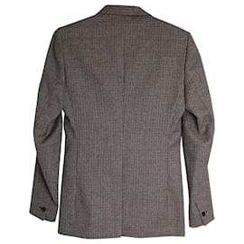 Sandro-Sandro Checked Suit Jacket in Multicolor Wool-Multiple colors