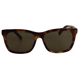 Gucci GG0449S Men's Rectangular Tortoise Shell Sunglasses in Brown Acetate Brown