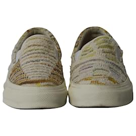 Missoni-Missoni x Converse Deckstar Slip-On Sneakers in Multicolor Cotton-Multiple colors