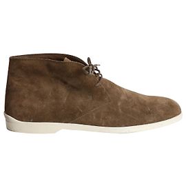 Bottines Chukka Tod's en Daim Polacco Marron Marron