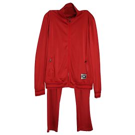 Dolce & Gabbana Trainingsanzug aus rotem Polyester Rot