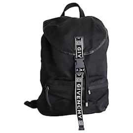 Givenchy-Givenchy Light 3 Backpack in Black Nylon-Black