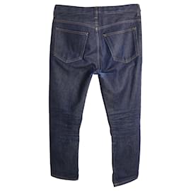 Acne-Acne Studios Van RW Jeans aus blauem Baumwolldenim-Blau