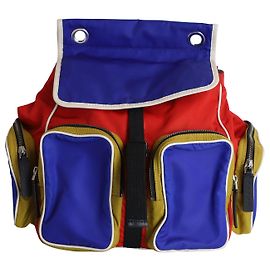 Sac à dos Marni Color Block en polyamide multicolore Multicolore