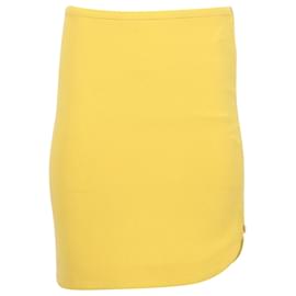 Ba&Sh-Ba&Sh Dora Mini Skirt in Yellow Polyester-Yellow