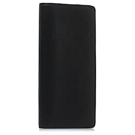 Louis Vuitton-Louis Vuitton Black Monogram Shadow Brazza-Black