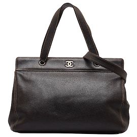 Cartable exécutif Chanel marron caviar Marron Marron foncé