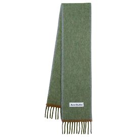 Vally Solid Scarf - Acne Studios - Wool - Green Green